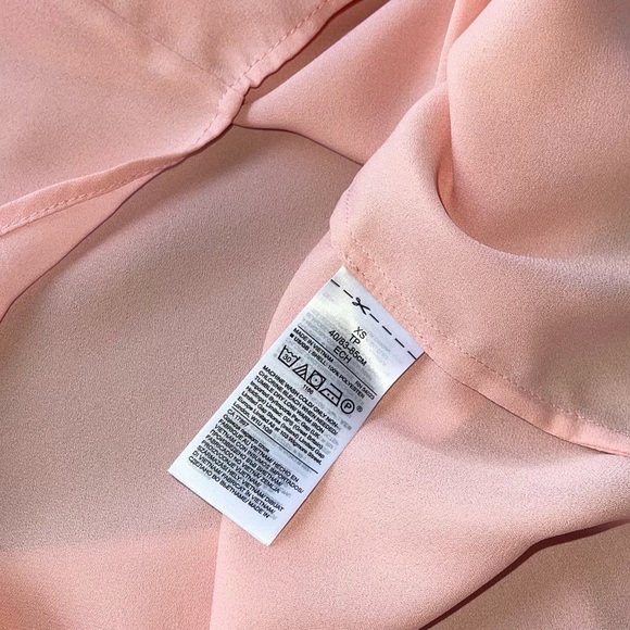NWT Banana Republic Peach Sleeveless Blouse XS - Picture 4 of 5